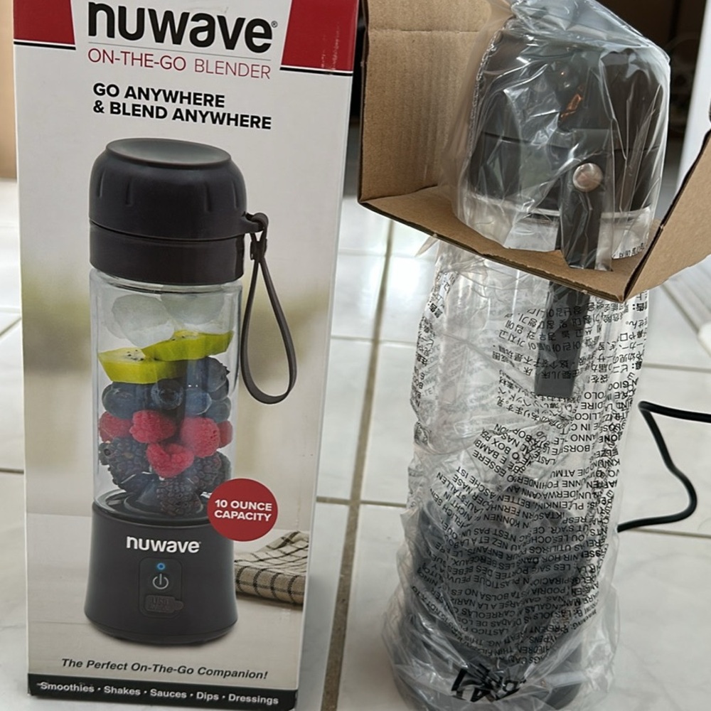 NIB NuWave On-The-Go Blender